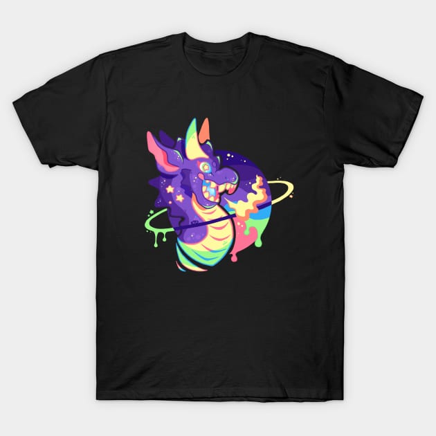 Starry Eyed T-Shirt by KaidahTheDragon